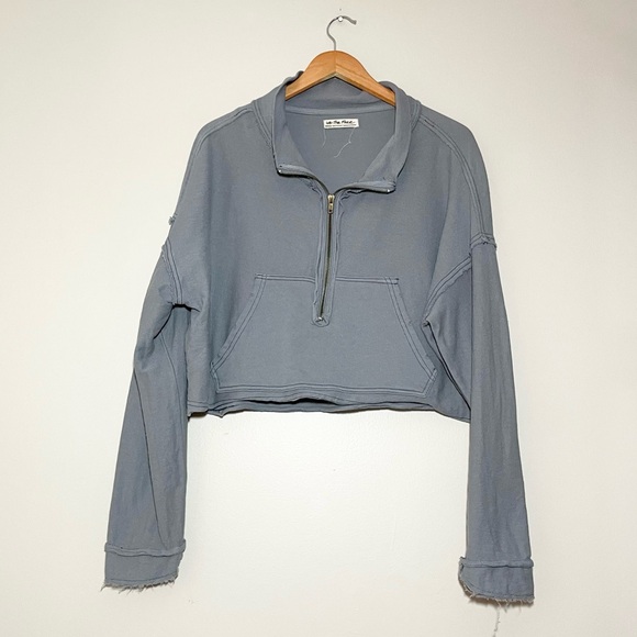 Free People Kitty Crop Pullover - Picture 1 of 8